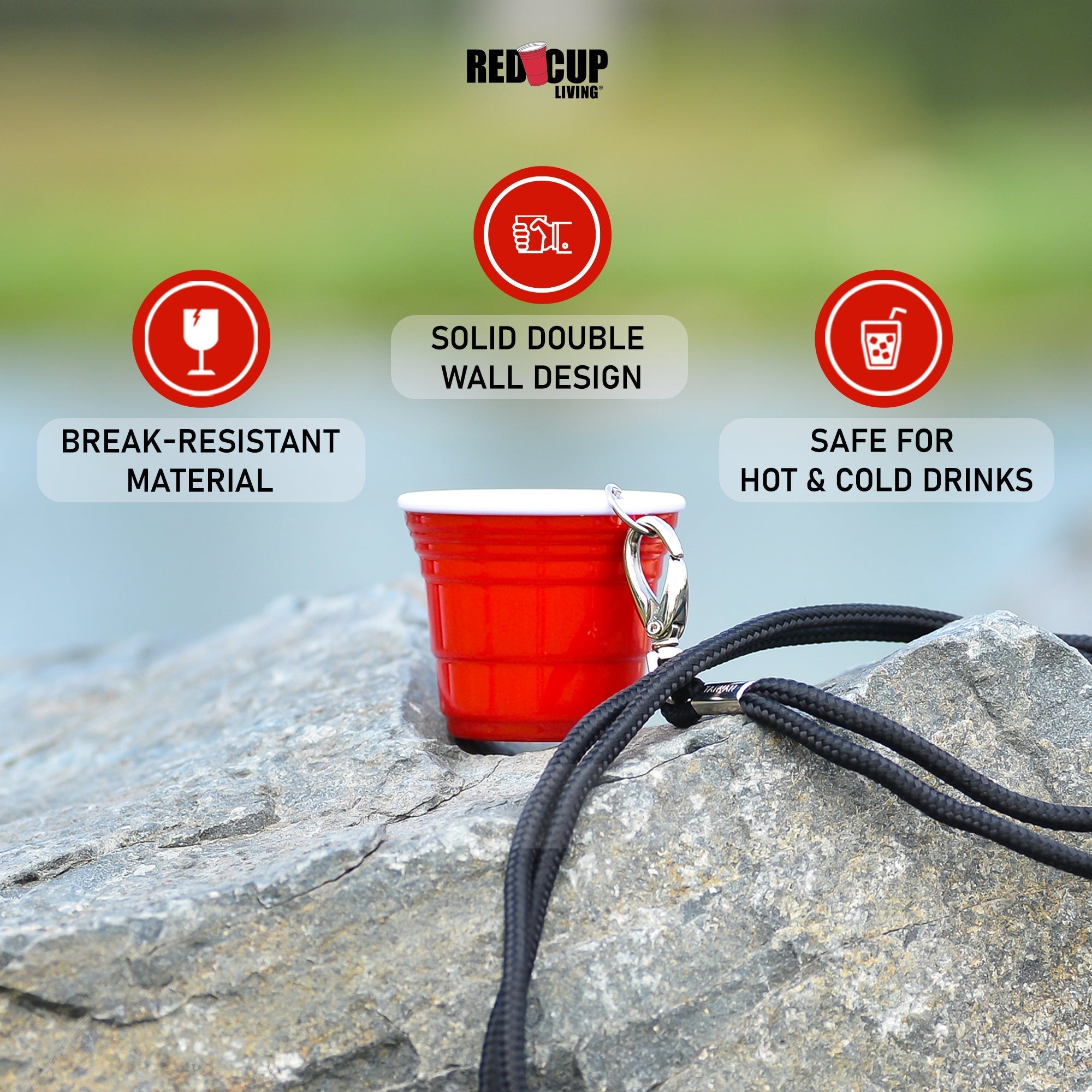 2Oz  Red Shooter Cup