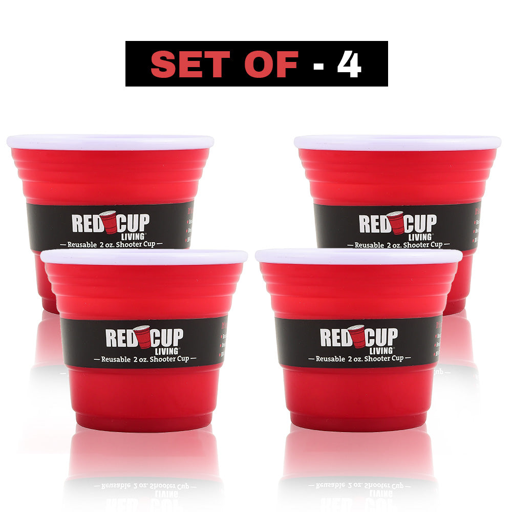2Oz  Red Shooter Cup