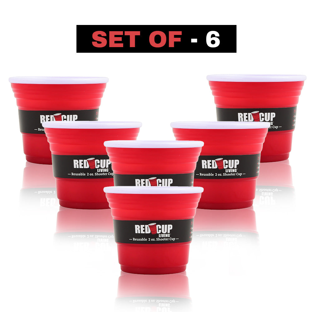 2Oz  Red Shooter Cup